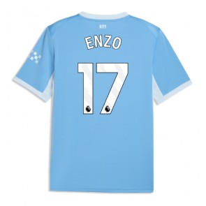 Manchester City Enzo Fernandez #17 Domaci Dres 2026-27 Kratak Rukavima Manchester City Enzo Fernandez #17 Domaci Dres 2026-27 Kratak Rukavima